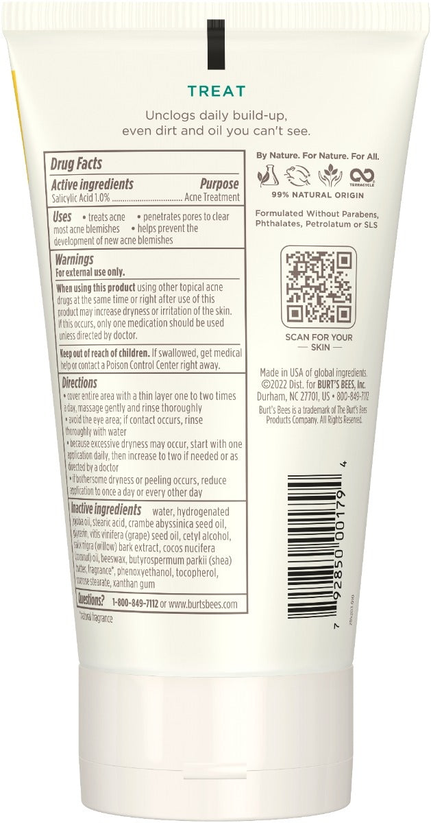 Clear & Balanced Deep Cleansing Acne Scrub - Back
